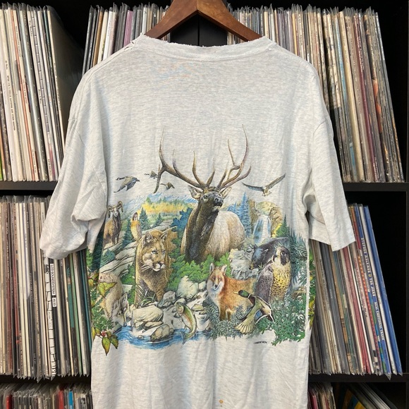 🦌 Classic Vintage Wilderness / Deer / Fox Tee 🦌 - Picture 4 of 6